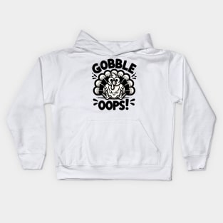 gobble oops Kids Hoodie